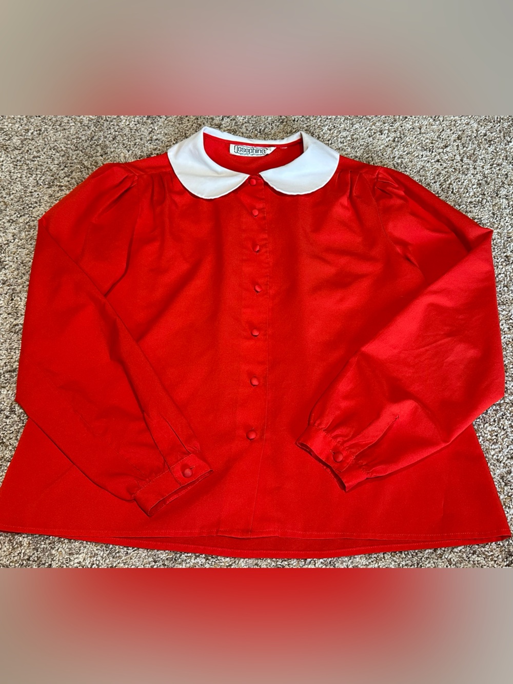 1970’s Josephine Peter Pan Collar Blouse